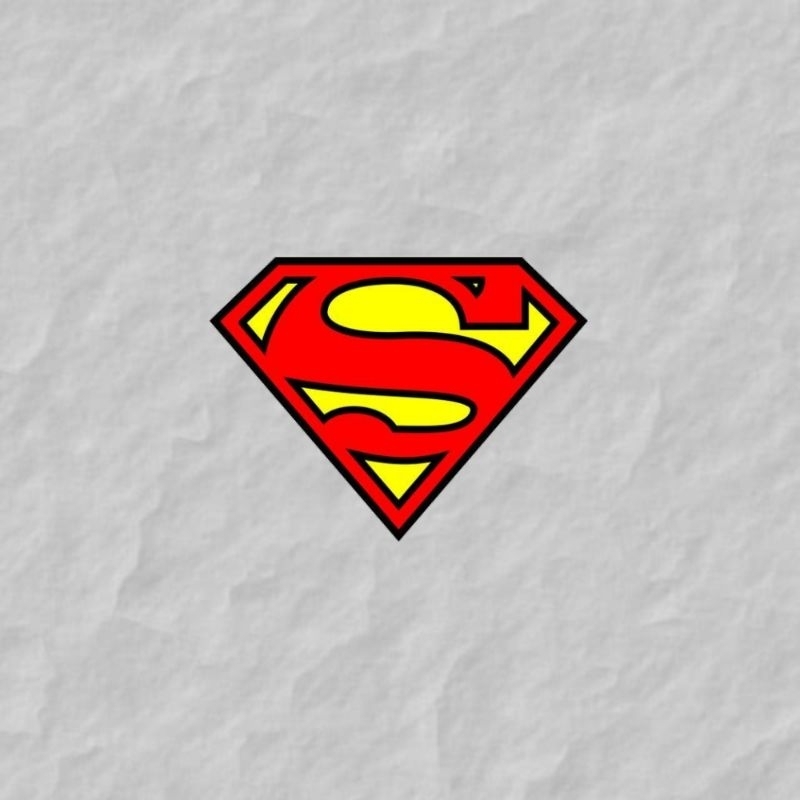 

STICKER LOGO SUPERMAN (WATERPROOF)