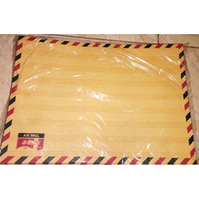

Amplop coklat tali Air mail uk folio per 10pcs