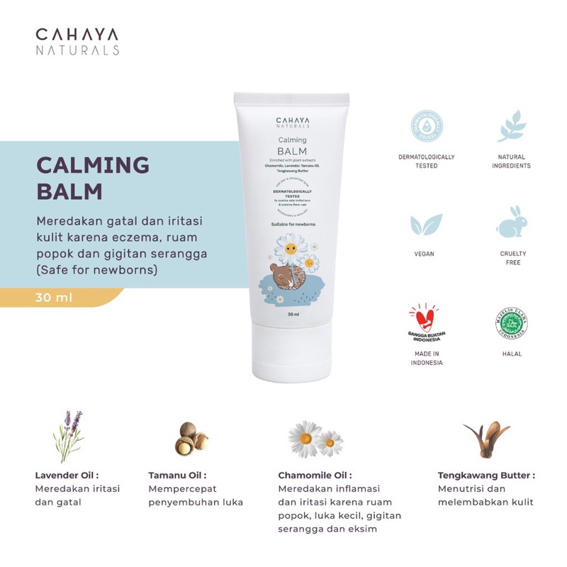 CAHAYA Naturals Calming Balm