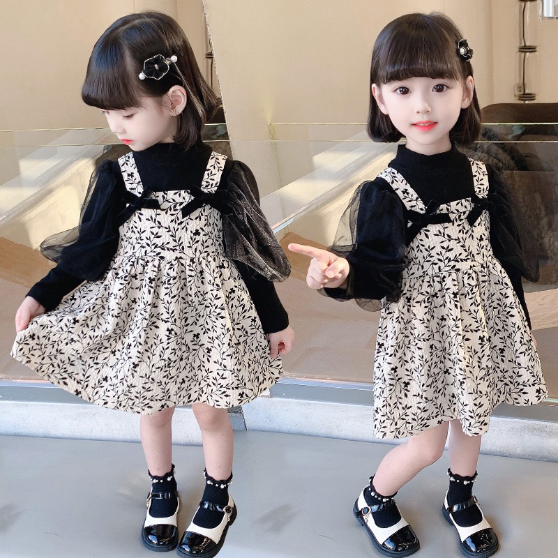 PROMO - Bayi 1-4Tahun | Dress Import Anak Perempuan/dress anak perempuan/setelan anak perempuan