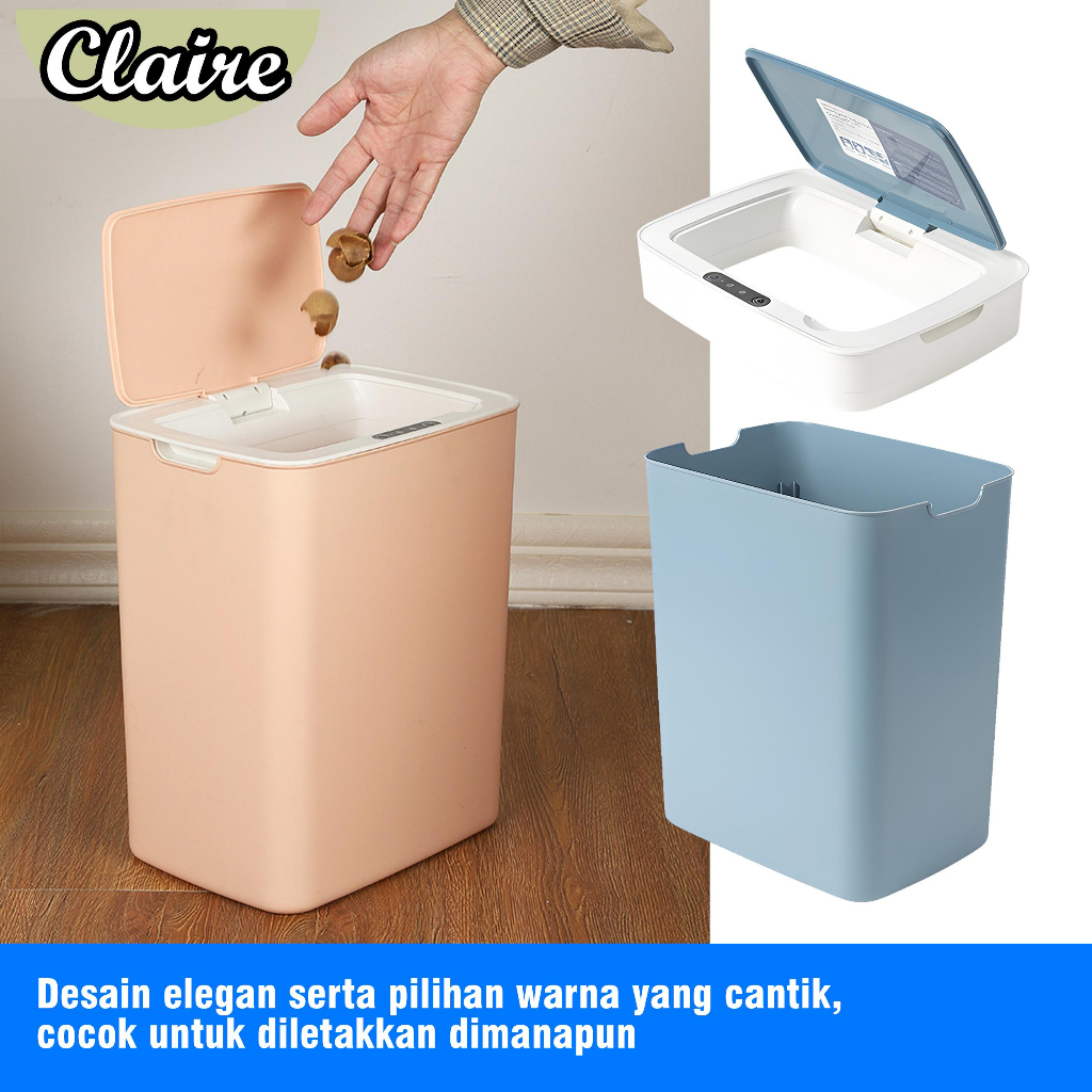 Claire Tempat Sampah Sensor Otomatis 14 L / Tempat Sampah Pintar