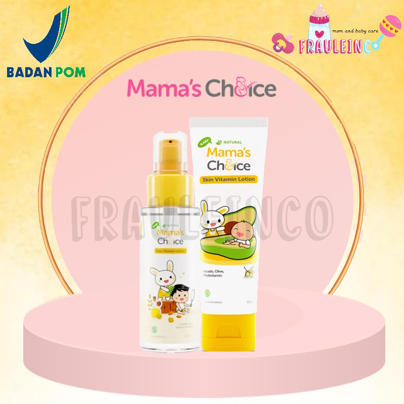 *FRAULEINCO* Mama's Choice Baby Hair Vitamin Lotion // Mama's Choice Skin Vitamin Lotion