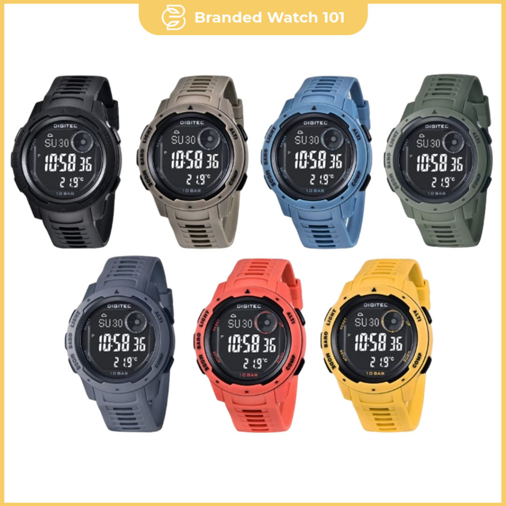 DIGITEC DS-8100T DS 8100T DS8100T Watch Jam Tangan Digitec Original