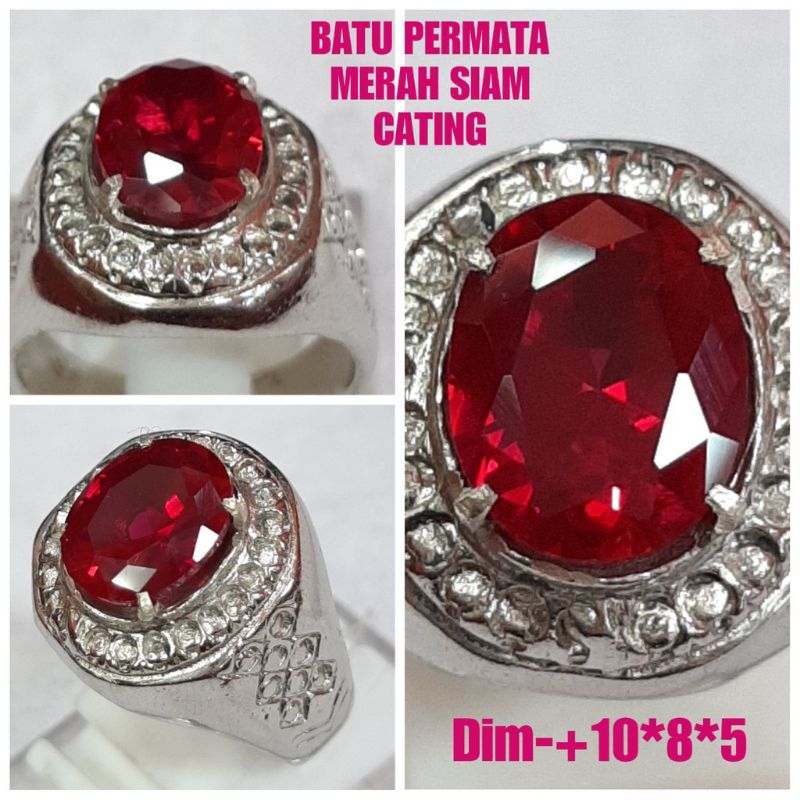 CINCIN BATU MERAH SIEM CUTTING SIAM BANGKOK DELIMA