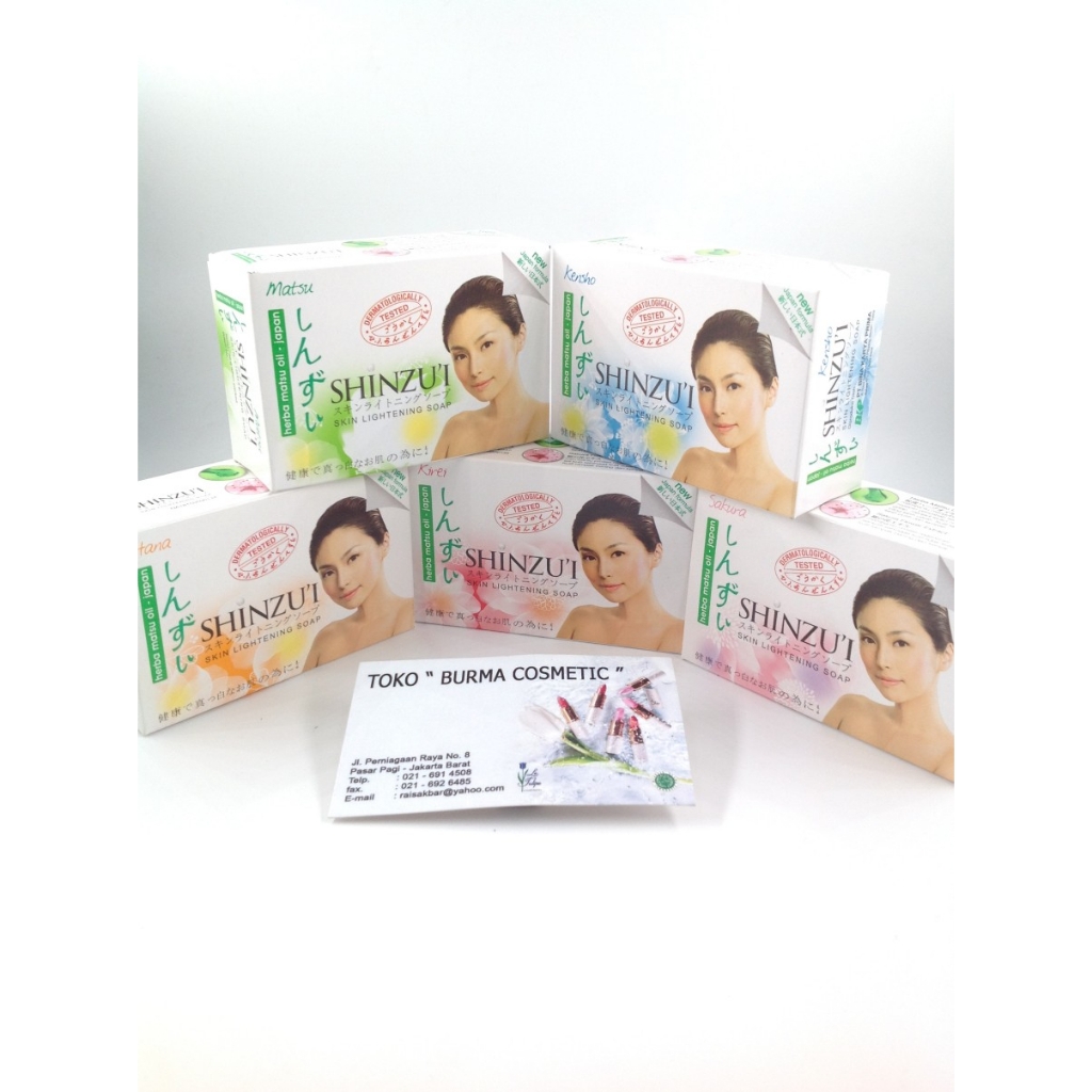 SHINZUI SKIN LIGHTENING SOAP 85 GR