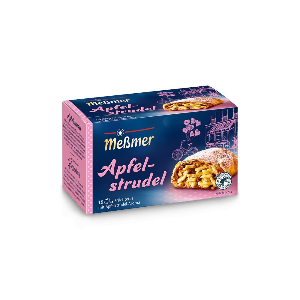 Messmer Fruit Tea Apple Strudel 18 x 2.25 Gram