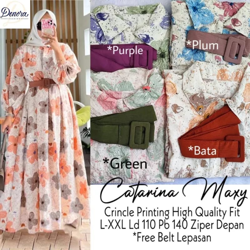 Catarina maxy / Kinpi Tunik / Ruisi dress / terbaru terlaris