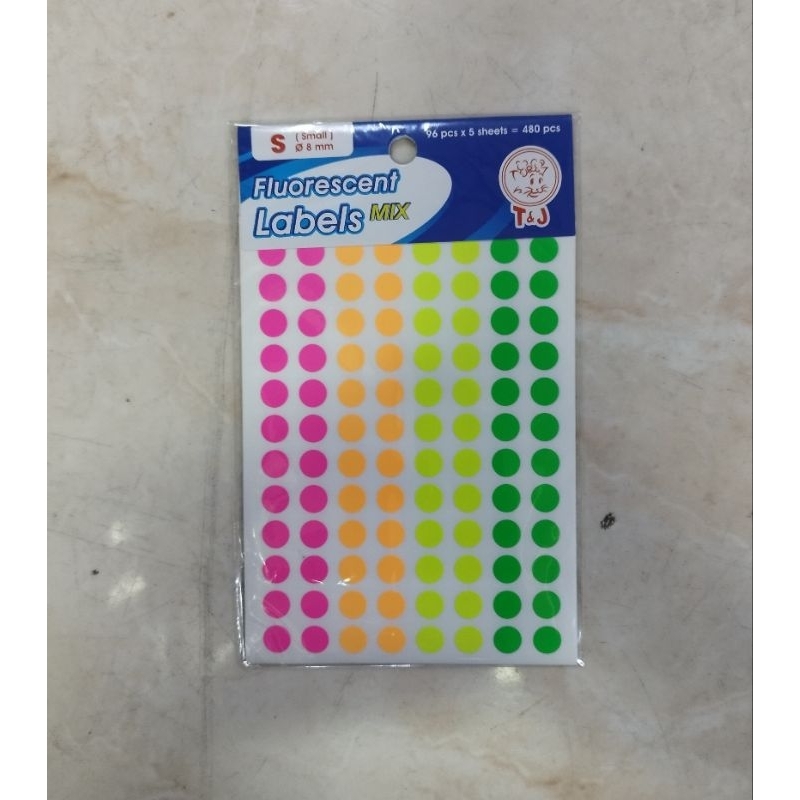 

Label Tom & Jerry Bulat S (1pad/96pcs*5sheet) dianter 8mm