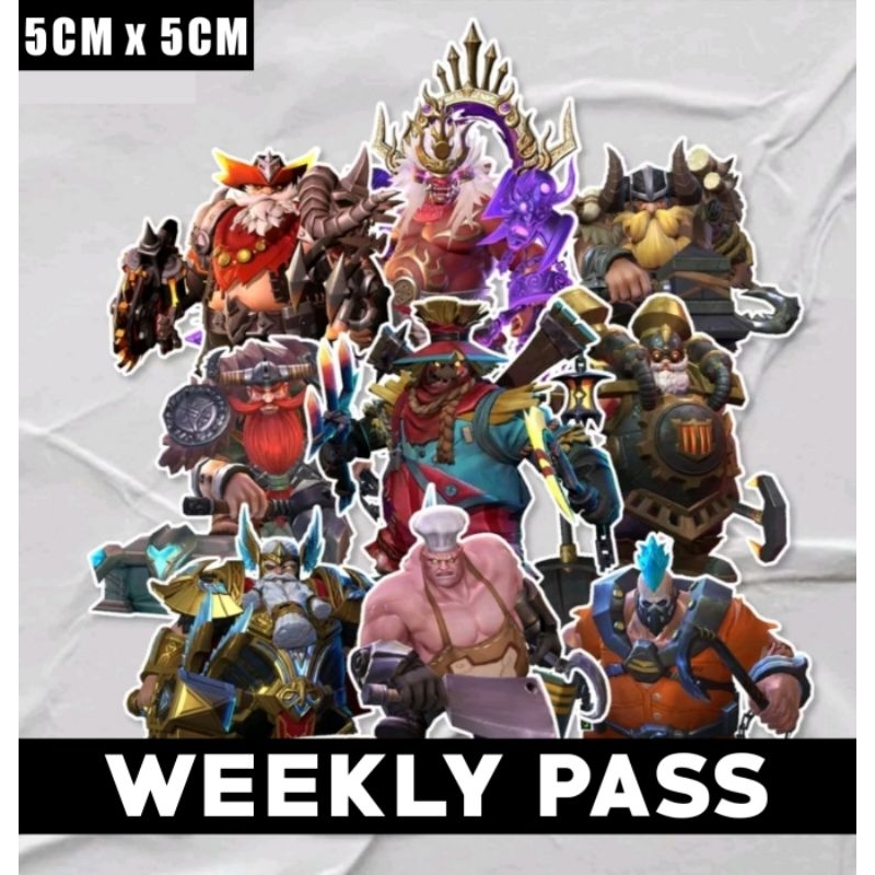 

STICKER HP FRAN CO WEEKLY