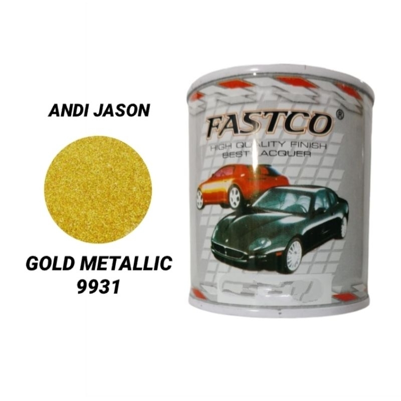 CAT FASTCO DUCO 250GR WROUGHT IRON NO 9931 GOLD METALLIC