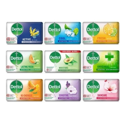 DETTOL Sabun Batang / Sabun Mandi 100 gr