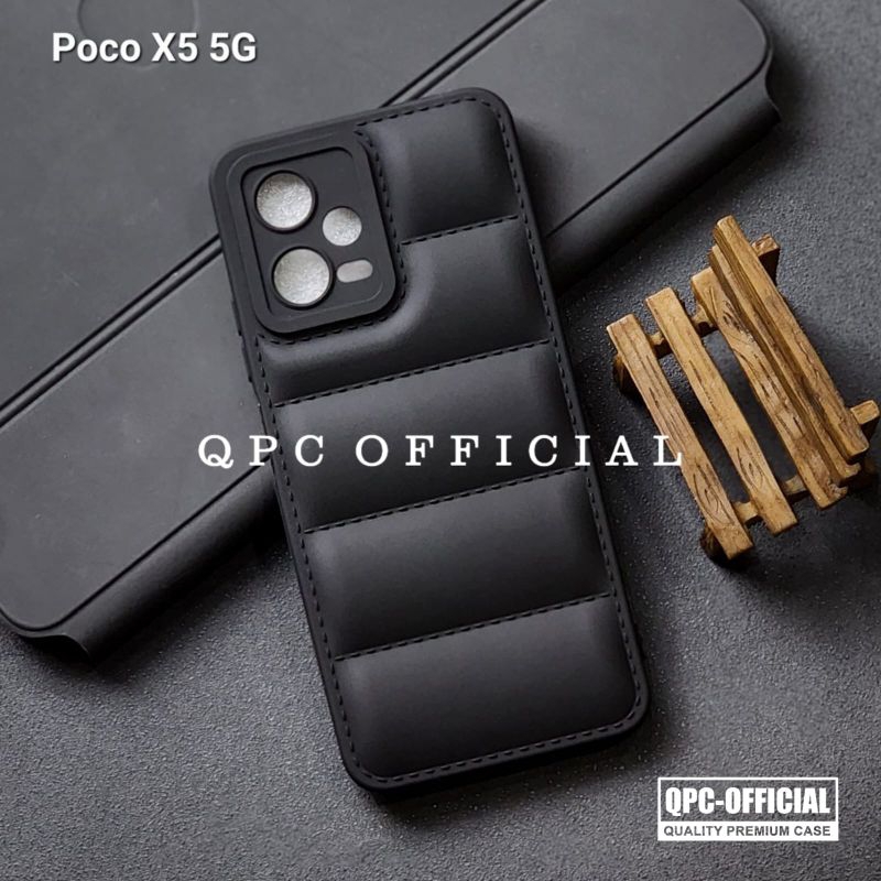 Poco X3 GT  Case Macaron Black Motif Bantal Case Jaket 3D Poco Poco X3 GT