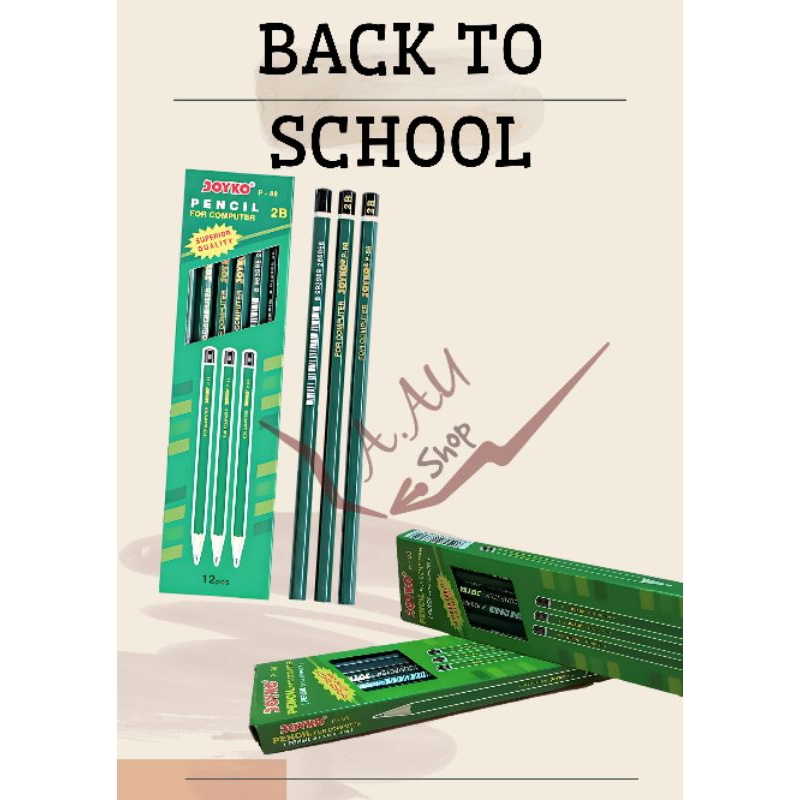 

Pensil 2B Joyko P 88 // Joyko P 88 1PCS