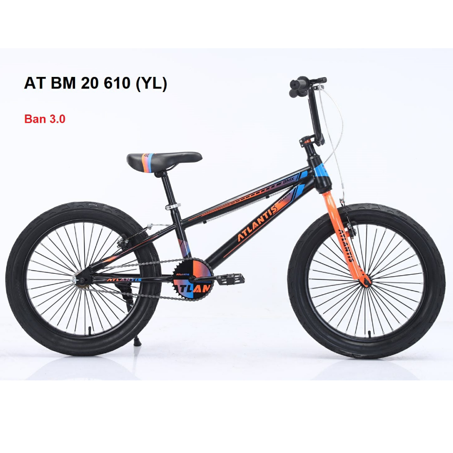 Sepeda Anak Cowok Bmx Morison &amp; Atlantis Ban Jumbo Ukuran 20 Inch 3.0