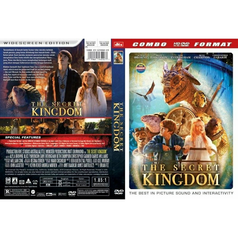DVD THE SECRET KINGDOM 2023