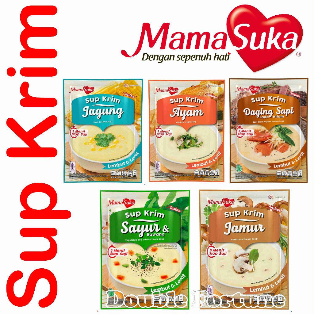 MAMASUKA SUP KRIM   SACHET 55gr   BUMBU MASAK SUP INSTAN