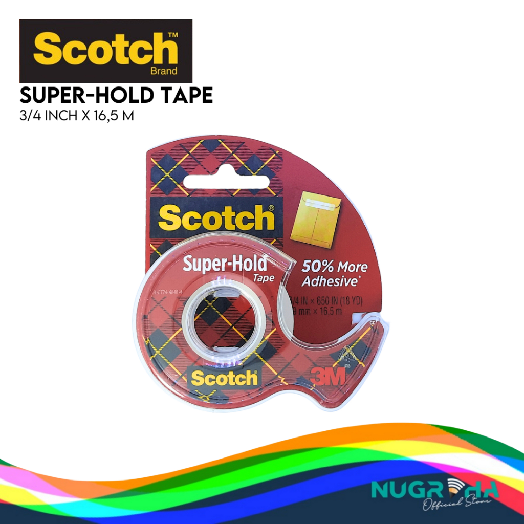 

Scotch® 198 Super Hold Tape with Dispenser
