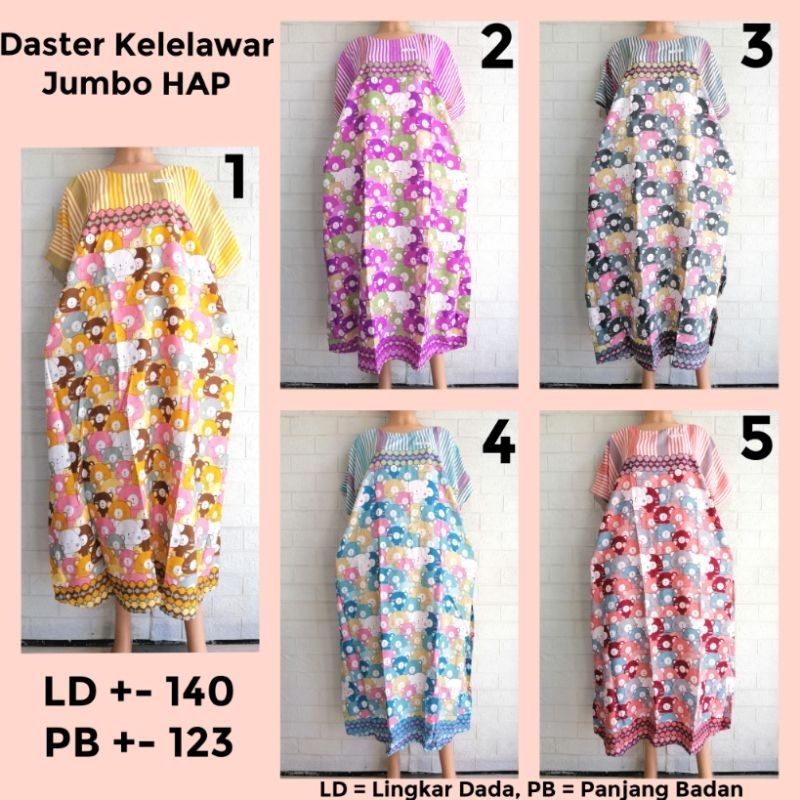 DASTER KELELAWAR JUMBO HAP DASTER LOWO KALONG RAYON ADEM TDBR + BGRS + ASNG