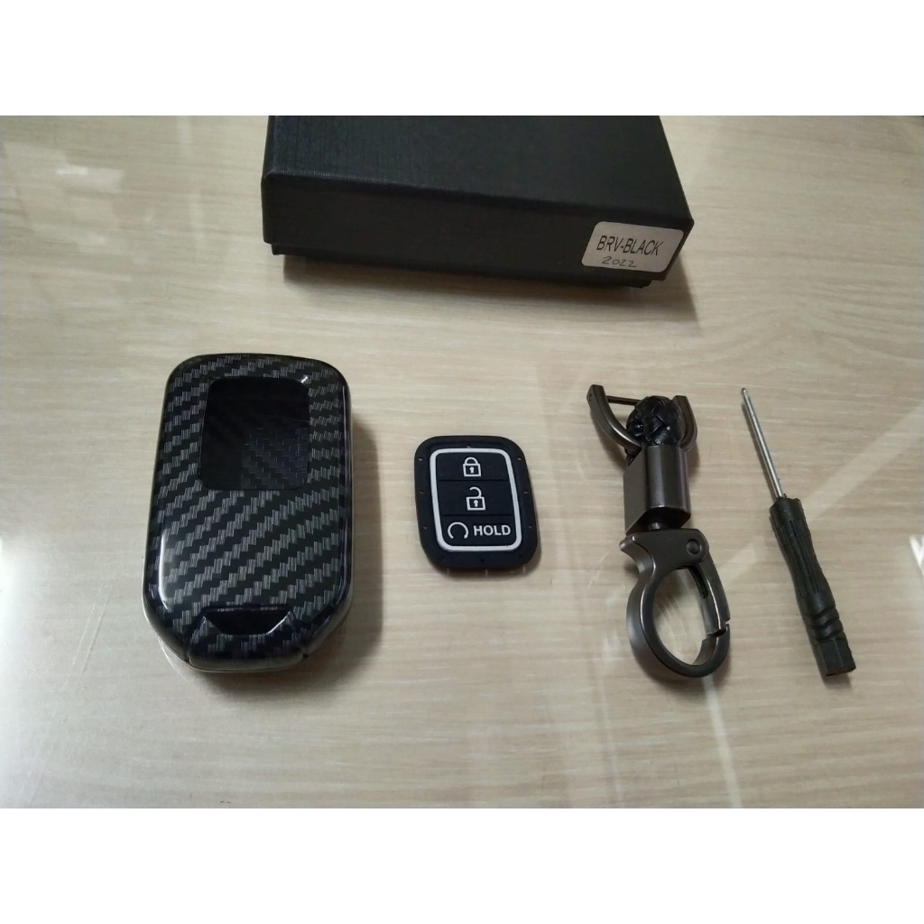 Casing kunci WRV BRV 2022 Carbon Hitam