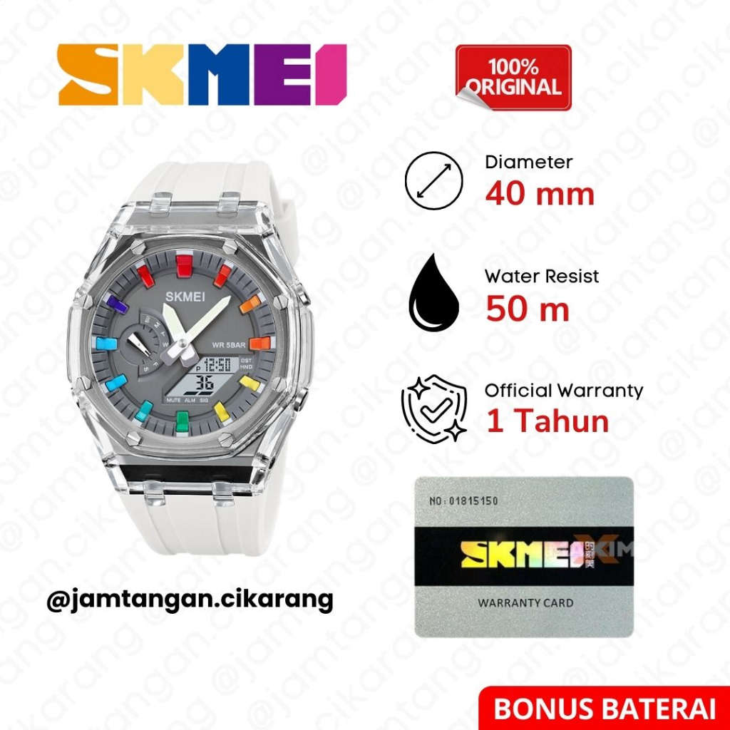 Jam Tangan Pria SKMEI 2100 Original