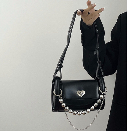 tas selempang wanita tali panjang murah viral kekinian bahu lucu simple import shoulder bag rantai m