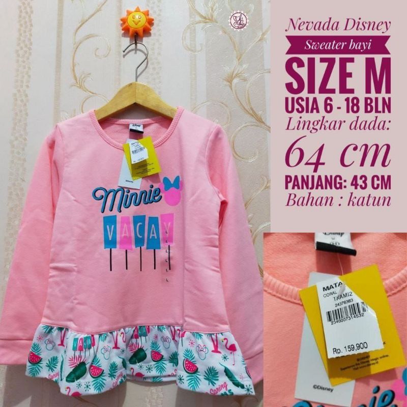 Sweater Anak Perempuan NEVADA DISNEY Sweater Anak Balita NEVADA DISNEY Sweater NEVADA DISNEY