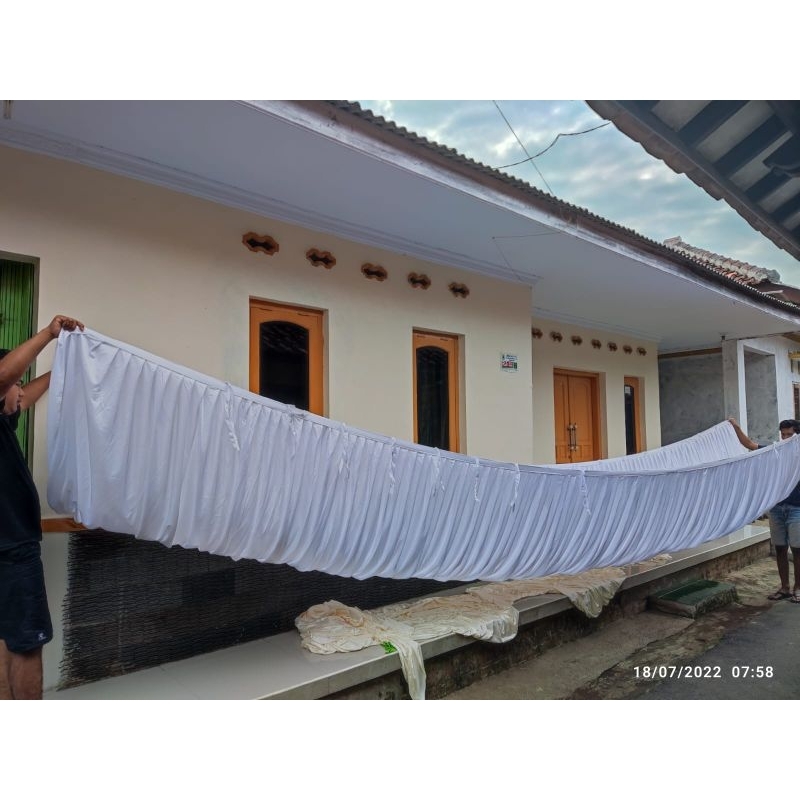 Plafon  Tenda model ombak/Plafon Galengan/Plafon Gelembung