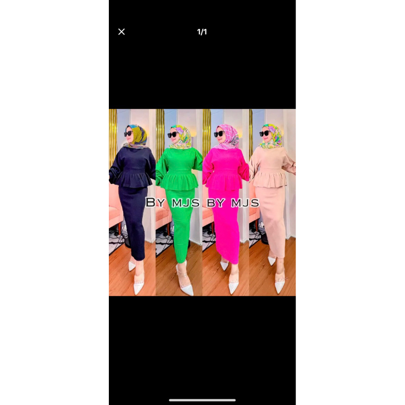 ONESET SETELAN RAJUT VIVORIE