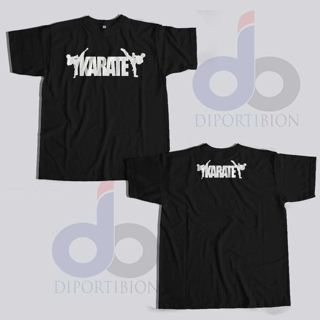 KAOS DISTRO KARATE / KARATE KAOS LENGAN PENDEK