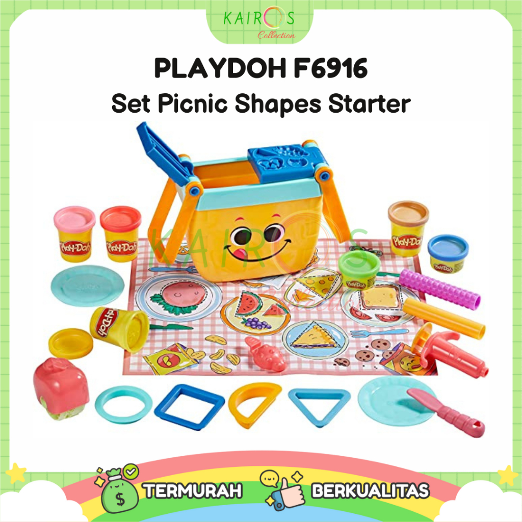 Playdoh Set Picnic Shapes Starter F6916