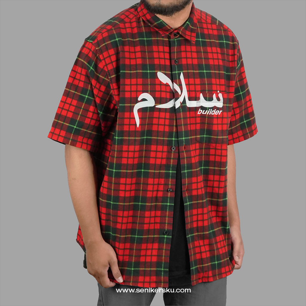 Supreme Undercover Flannel Shirt Red Plaid