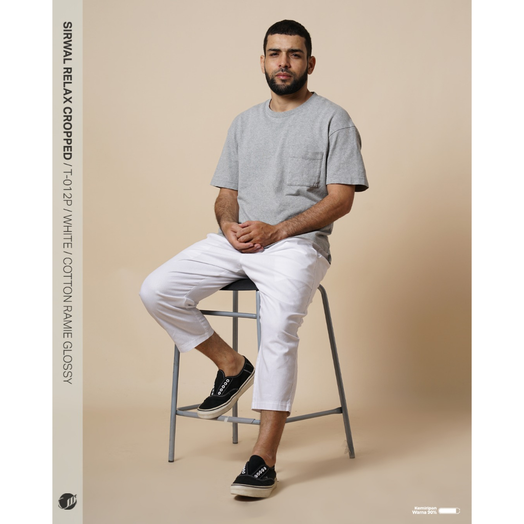 SAMASE T012P Sirwal Relax Croppped