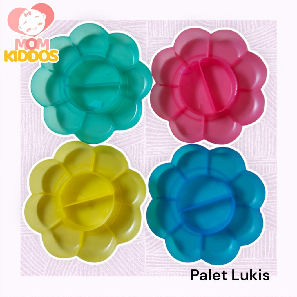 

Palet Lukis Bahan Tebal Piring Cat Air / Kuas Lukis Mas tona