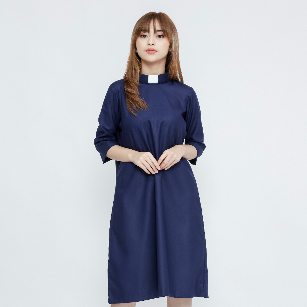 Pendeta Wanita - Dress Collar - Toyobo - Jos Miracle Bandung - Miracle - JMB