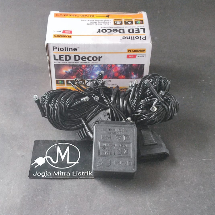 LAMPU NATAL LED DECOR / LAMPU HIAS MERAH PUTIH PIOLINE