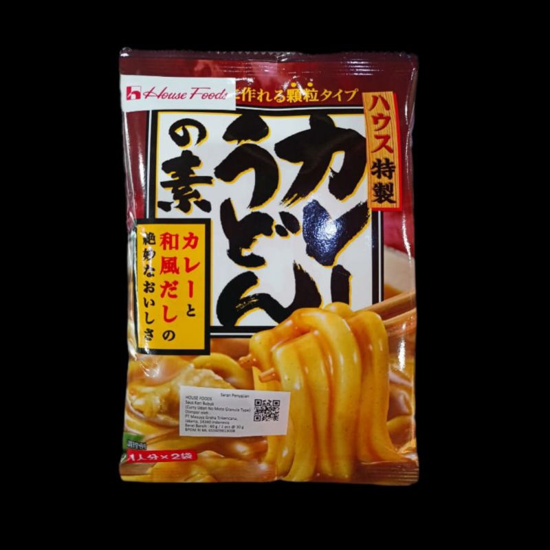 

House Foods Curry Udon No Moto 60gr ( untuk 2 porsi )