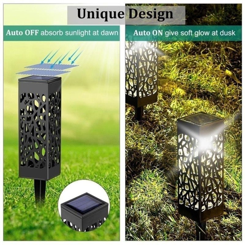 LAMPU HIAS TAMAN KOTAK PANJANG TENAGA SURYA SOLARCELL SOLAR POWER WATERPROOF