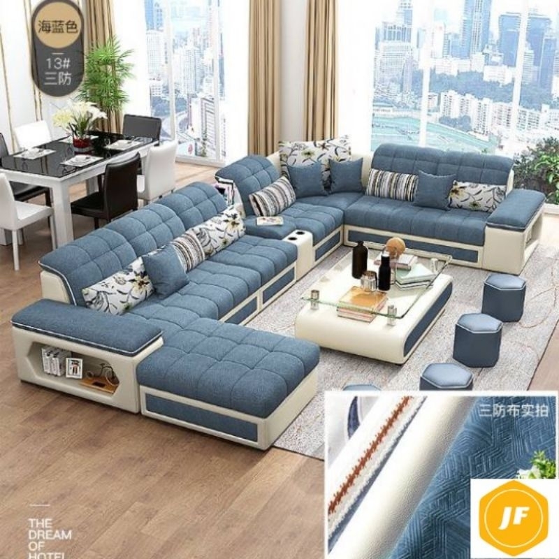 Sofa Modern Minimalis Letter U