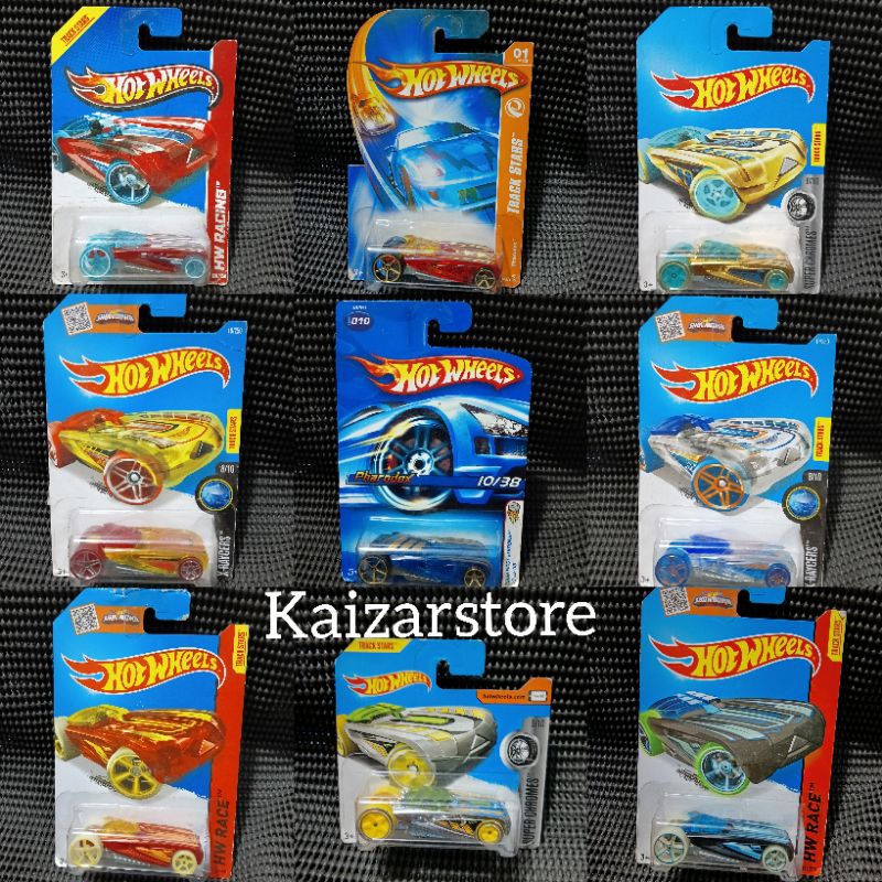 HotWheels Pharadox Gold Emas Pharodox  Hot Wheels Balap Open Blister Track Loop Orange Mattel