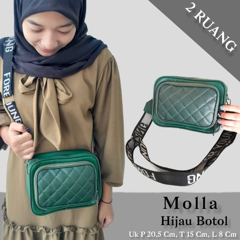 NEW MOLLA TAS SELEMPANG WANITA