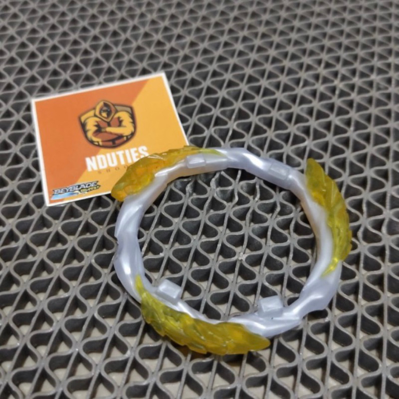 SEKEN Beyblade Burst F Gear Putih / White Gold Takara Tomy Original