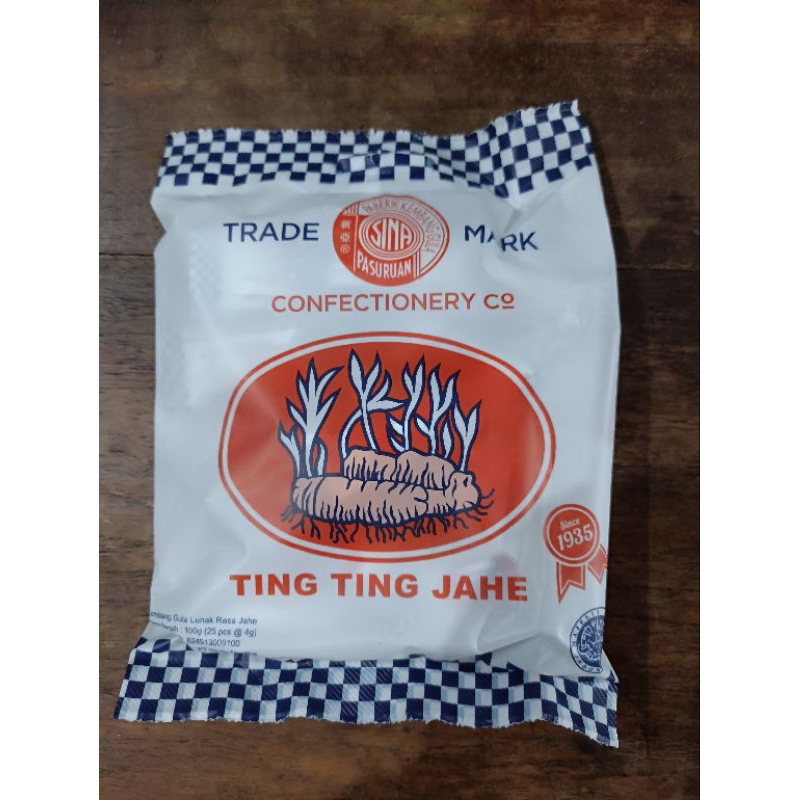 

permen ting ting jahe isi 25 pcs