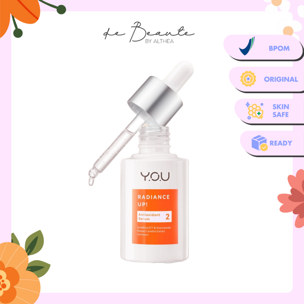 YOU Radiance Glow Illuminating Serum | Brightening Vitamin C Niacinamide | Gentle Glowing Skin | Mencerahkan