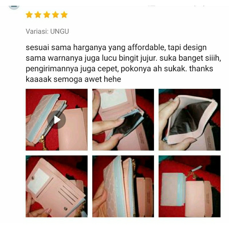 DOMPET WANITA IMPORT | DOMPET LIPAT WANITA