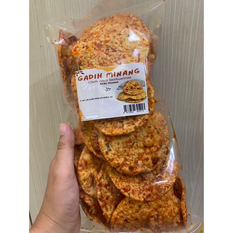 

Kerupuk Ubi Rasa Jengkol Balado/Ubi Raso Jariang