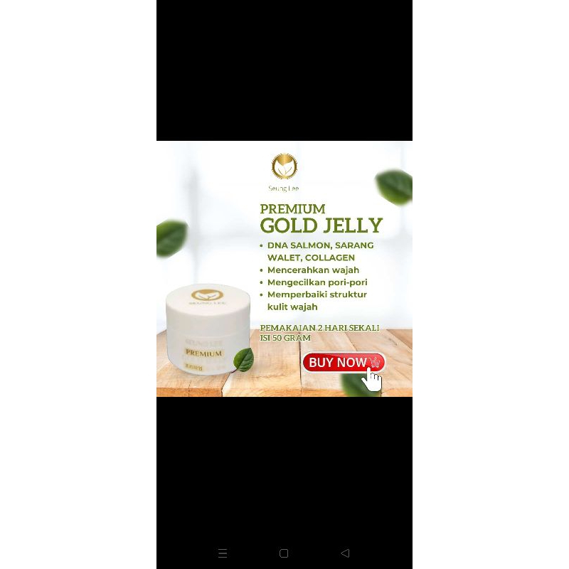 Gold Jelly Premium Seung Lee Original 1 pcs isi 50 gram