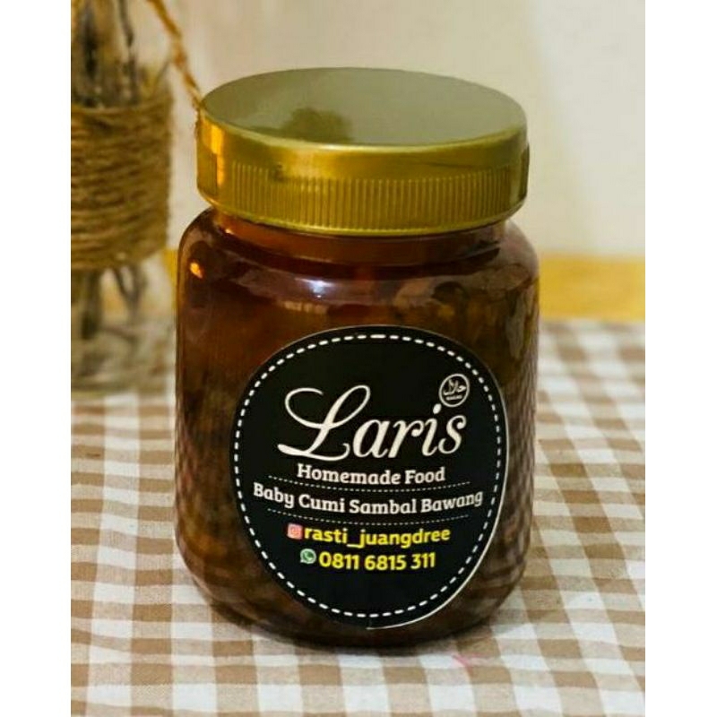 

BABY CUMI SAMBAL BAWANG by LARIS 200gr
