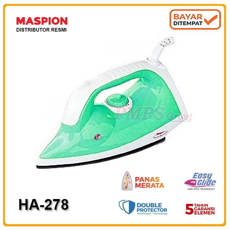 Setrika Listrik Maspion HA-278 HA 278 ORIGINAL