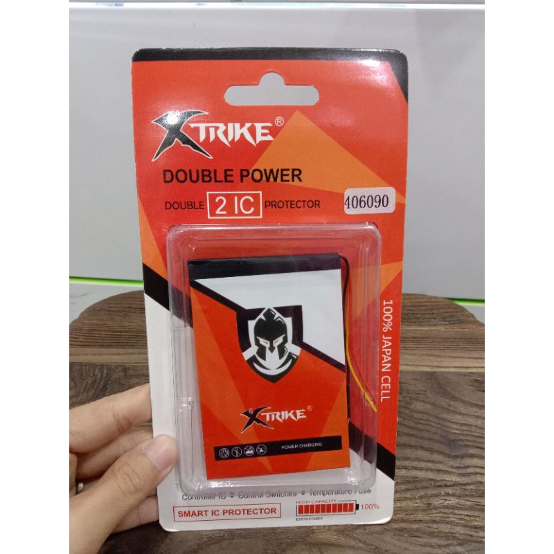 BATRE XTRIKE TAB CINA UNIVERSAL ADVAN T1D /406090 DOUBLE POWER