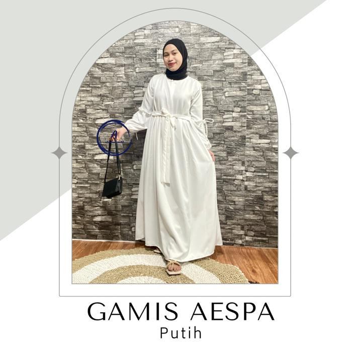 AESPA MAXI DRESS / GAMIS WANITA / GAMIS MUSLIM